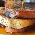 Almond Poppy Seed French Toast