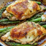 Asparagus Stuffed Chicken Fillet