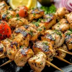 Authentic Greek Chicken Souvlaki
