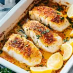 Baked Cod with Lemon