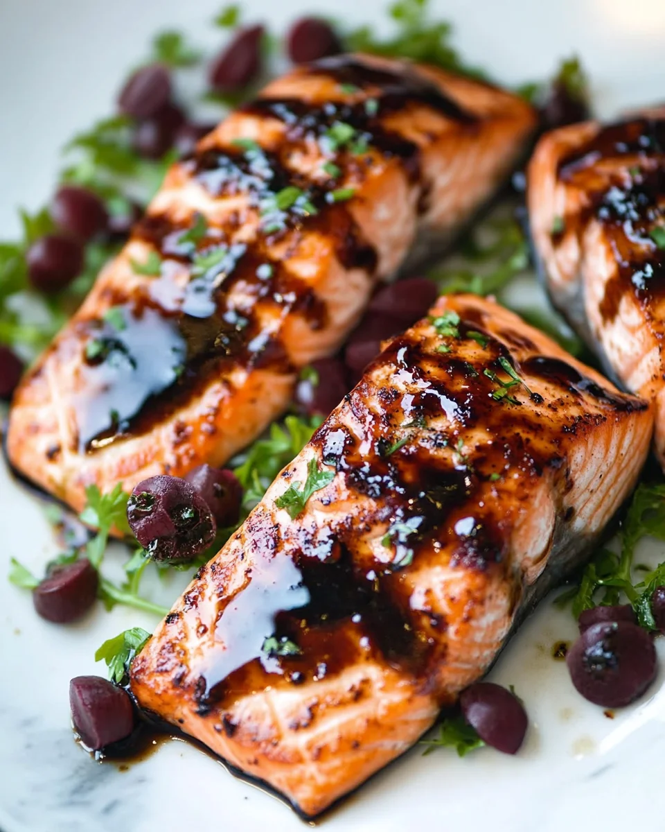 Balsamic Glazed Salmon