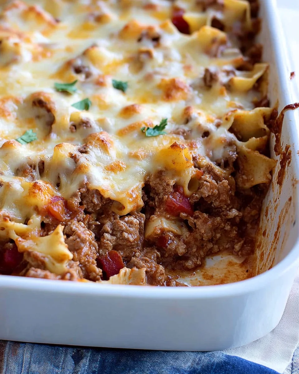 Beef Lombardi Casserole