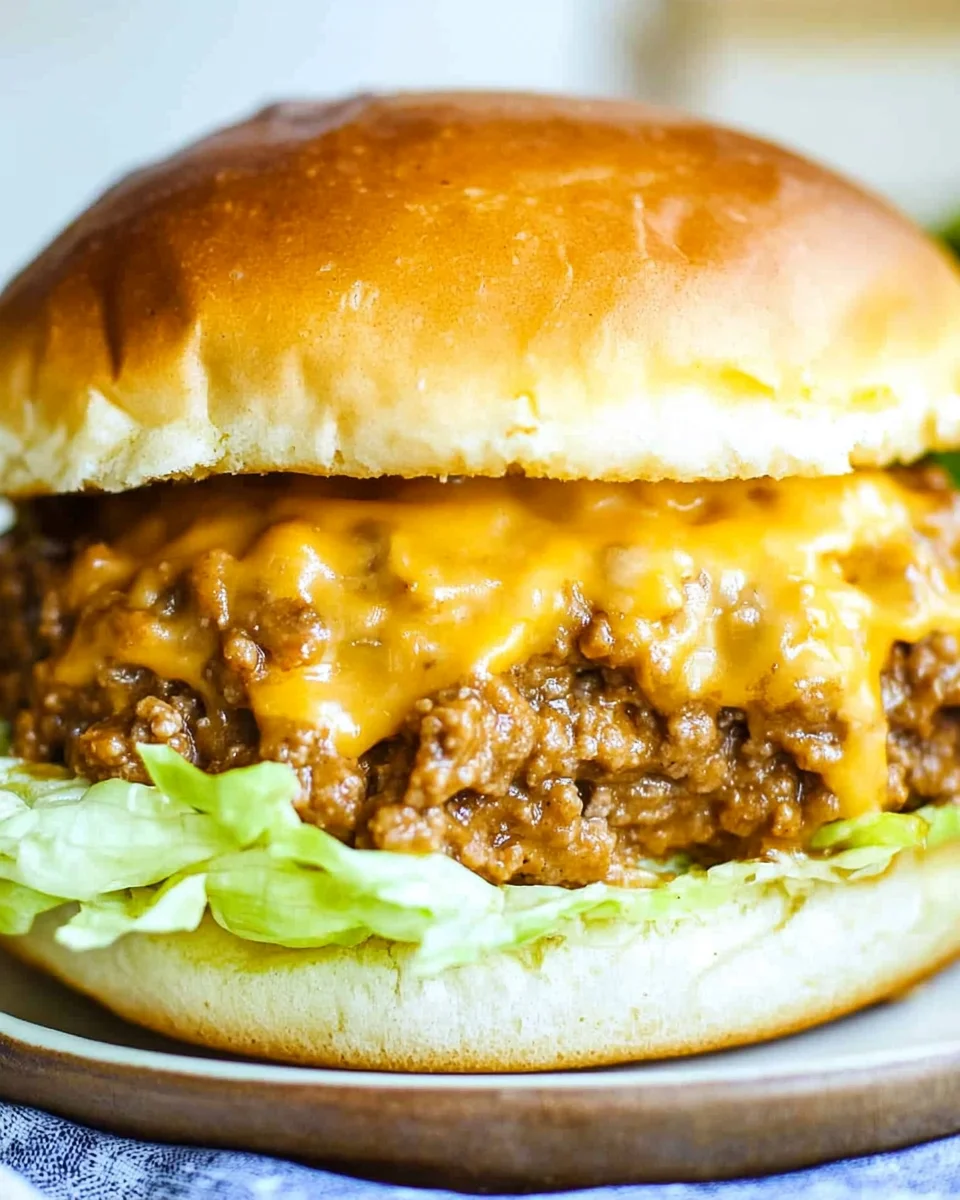 Big Mac Sloppy Joes