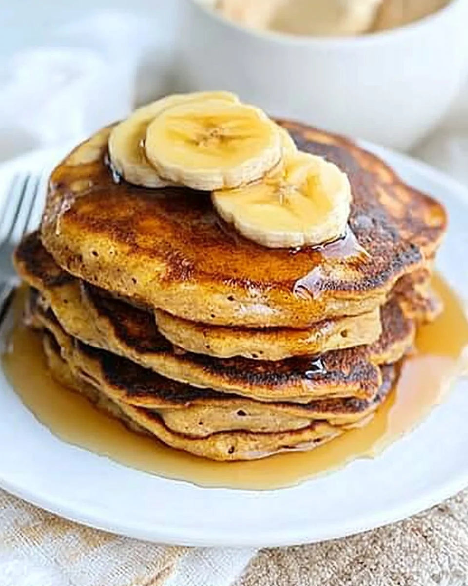 Brown Sugar Banana Pancakes