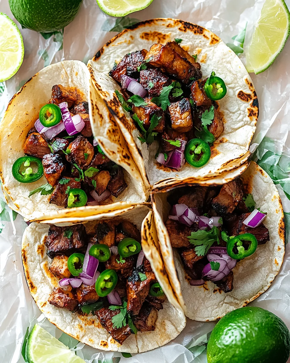 Carne Asada Mexican Street Tacos