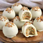 Carrot Cake Ball Truffles