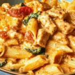 Cashew Cream Cajun Chicken Pasta