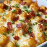 Chicken Bacon Ranch Tater Tot Casserole