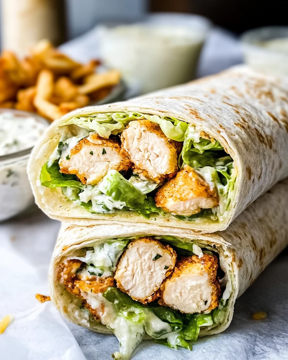 Chicken Caesar Wrap