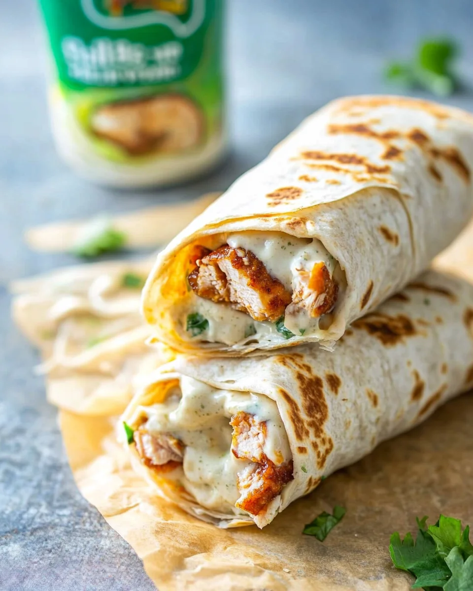 Chicken Ranch Wraps