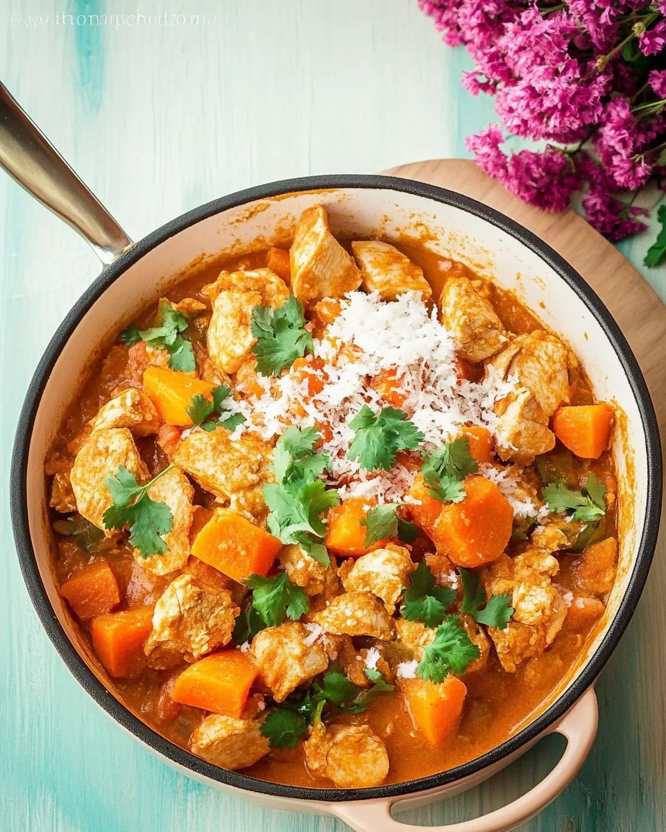 Chicken Sweet Potato Curry