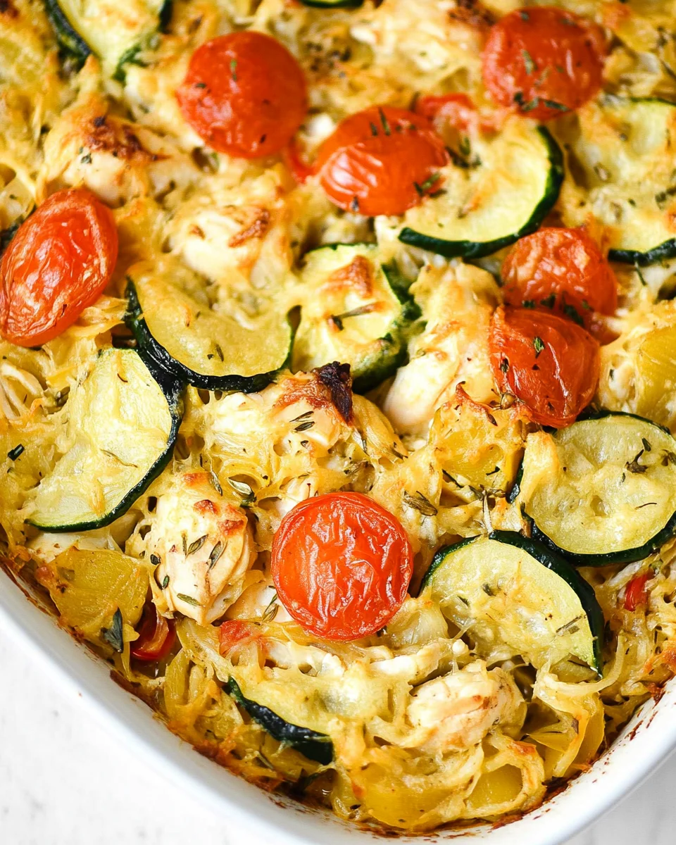 Chicken Tzatziki Casserole