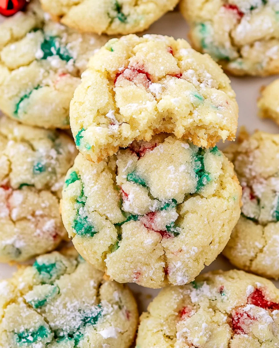 Christmas Gooey Butter Cookies