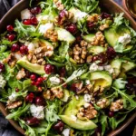 Christmas Salad with Honey Mustard Dressing