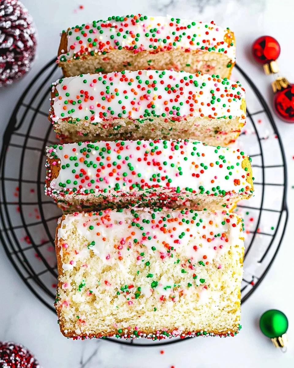 Christmas Sprinkle Buttermilk Bread