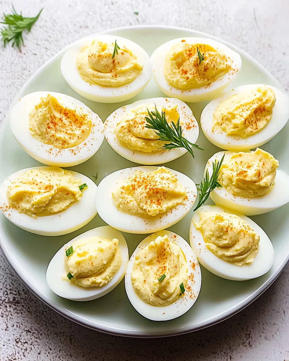 Classic Deviled Eggs