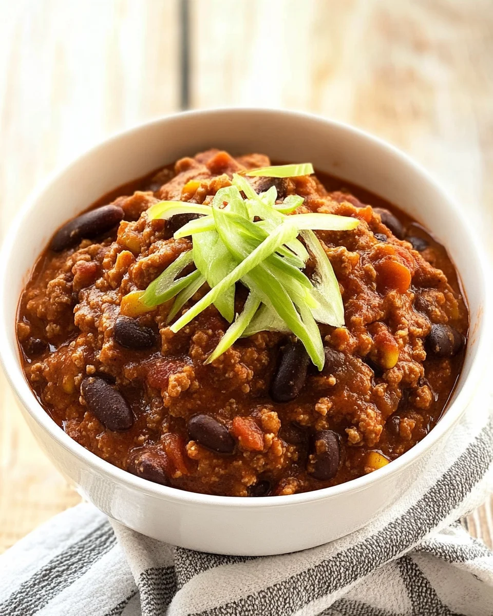 Classic Slow Cooker Chili