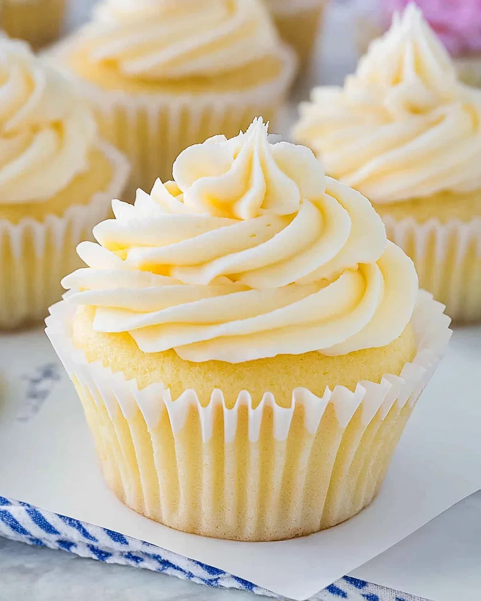 Classic Vanilla Cupcakes