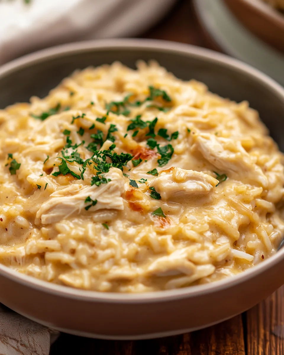 Creamy Chicken and Rice Casserole