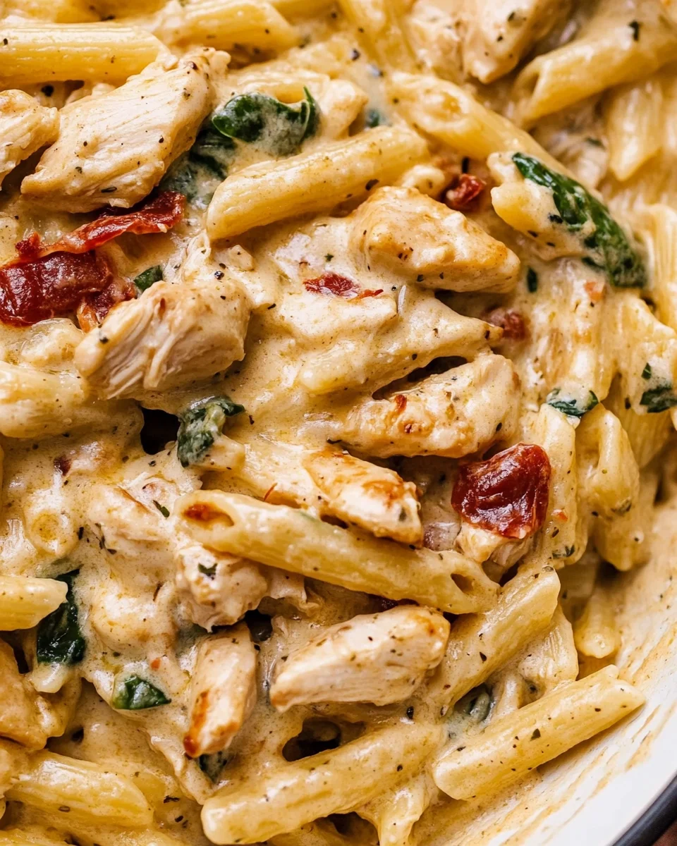 Creamy Marry Me Chicken Pasta Recipe
