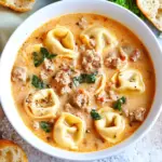 Creamy Tortellini Soup