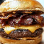 Crispy Bacon Burgers