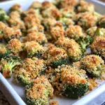 Crispy Cheese Baked Broccoli