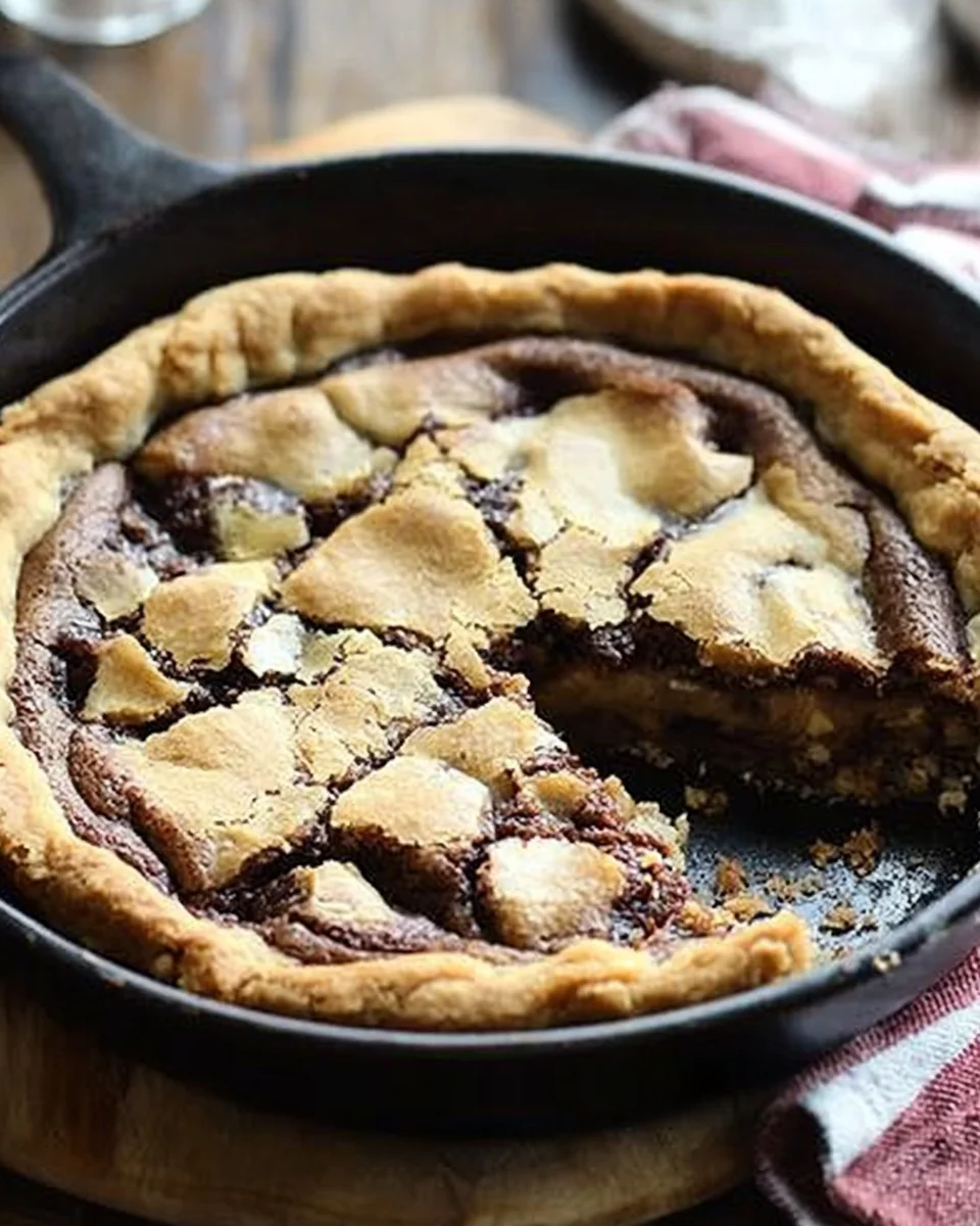 Deep Dish Cookie Pie