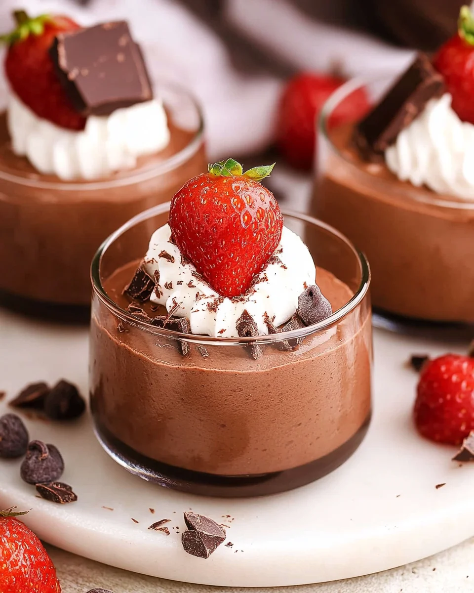 Easy 2-Ingredient Chocolate Mousse