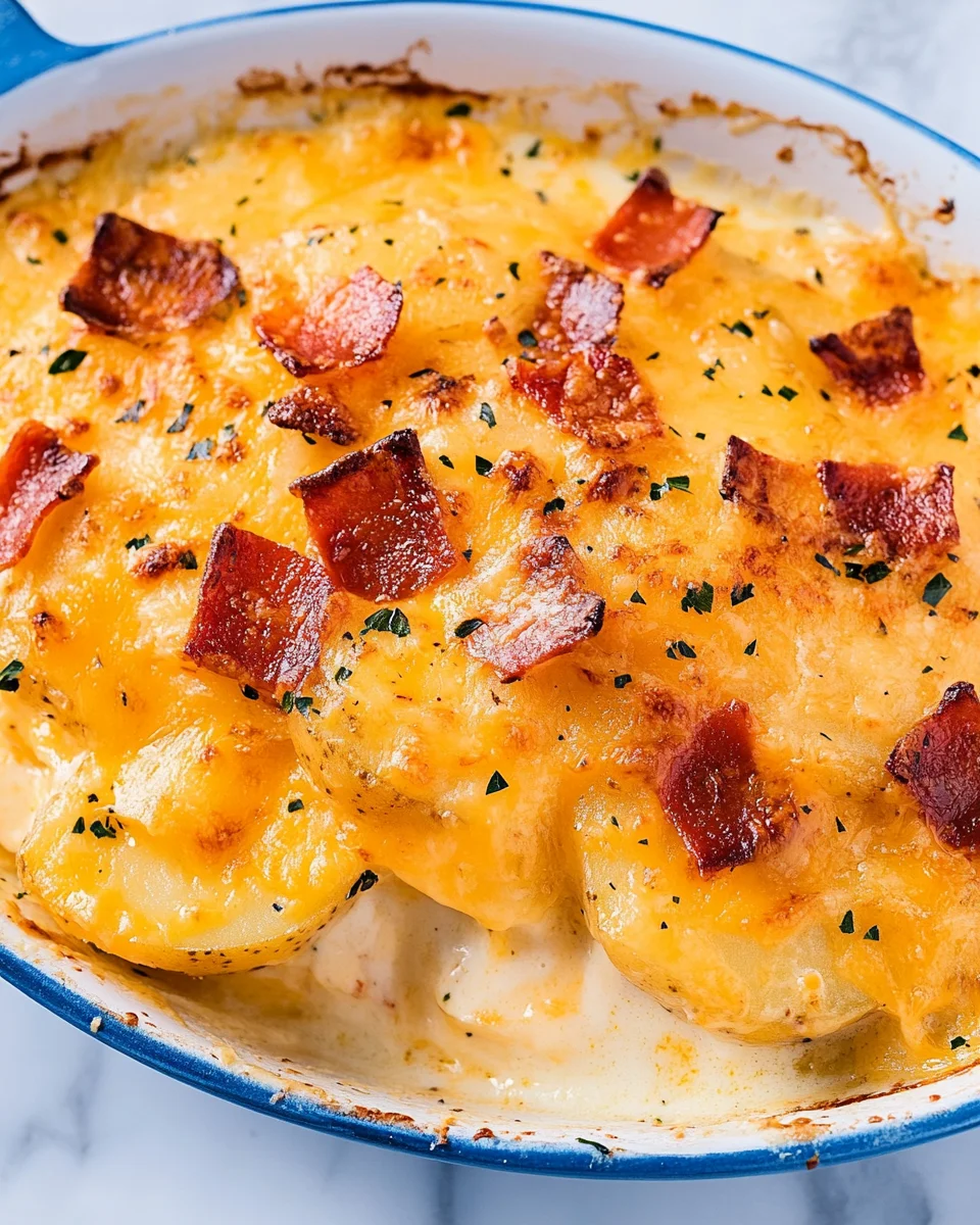Easy Cheesy Scalloped Potatoes
