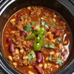 Easy Crockpot Chili