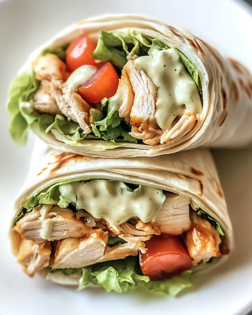 Flavorful Rotisserie Chicken Wraps