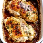 French Onion Stuffed Chicken Casserole
