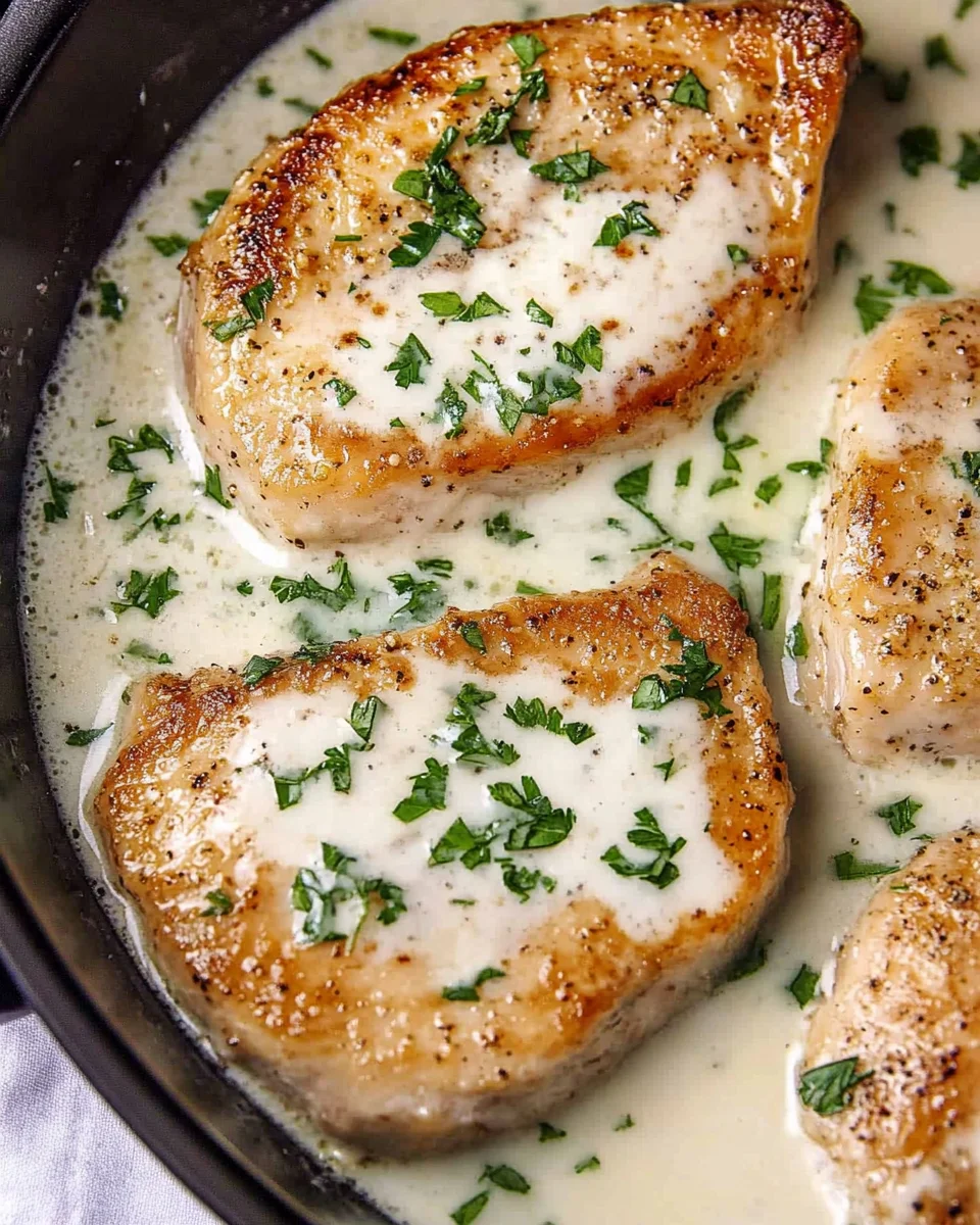 Garlic Parmesan Pork Chops