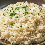 Garlic Parmesan Rice