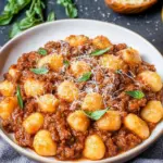 Gnocchi Bolognese