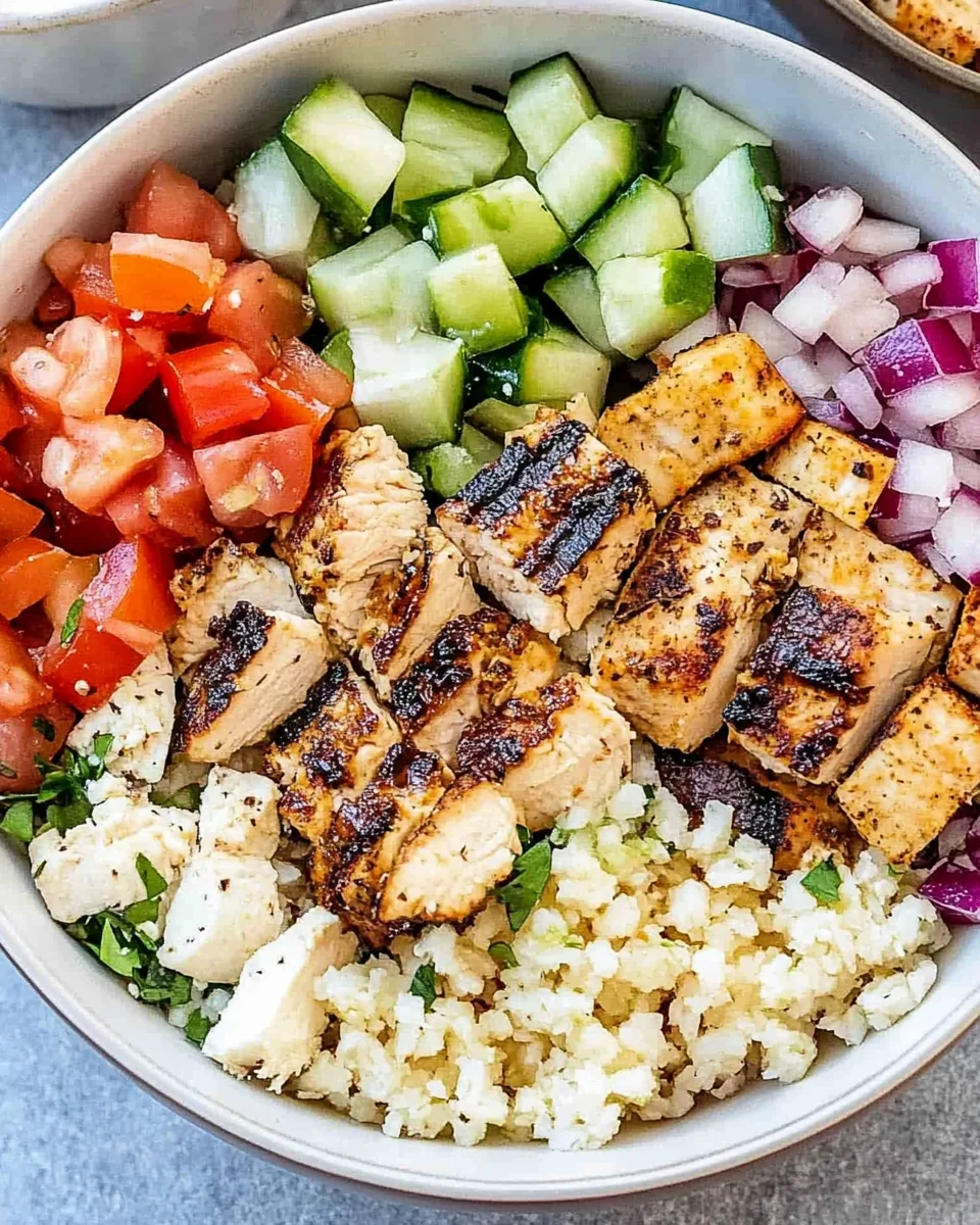 Greek Chicken Bowl