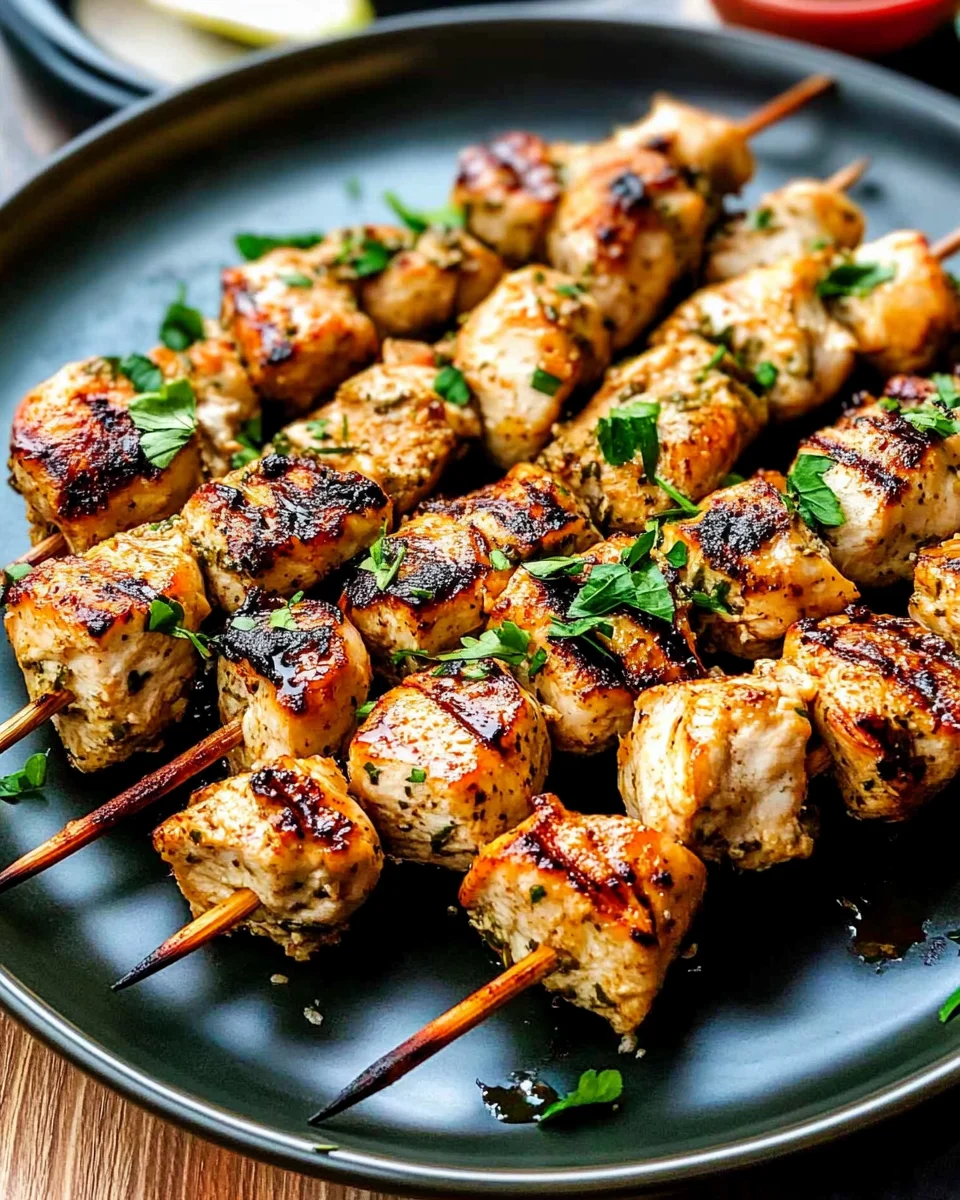 Greek Chicken Souvlaki