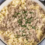 Ground Beef Stroganoff