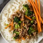 Ground Turkey Teriyaki Stir Fry