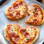 Heart-Shaped Pizza