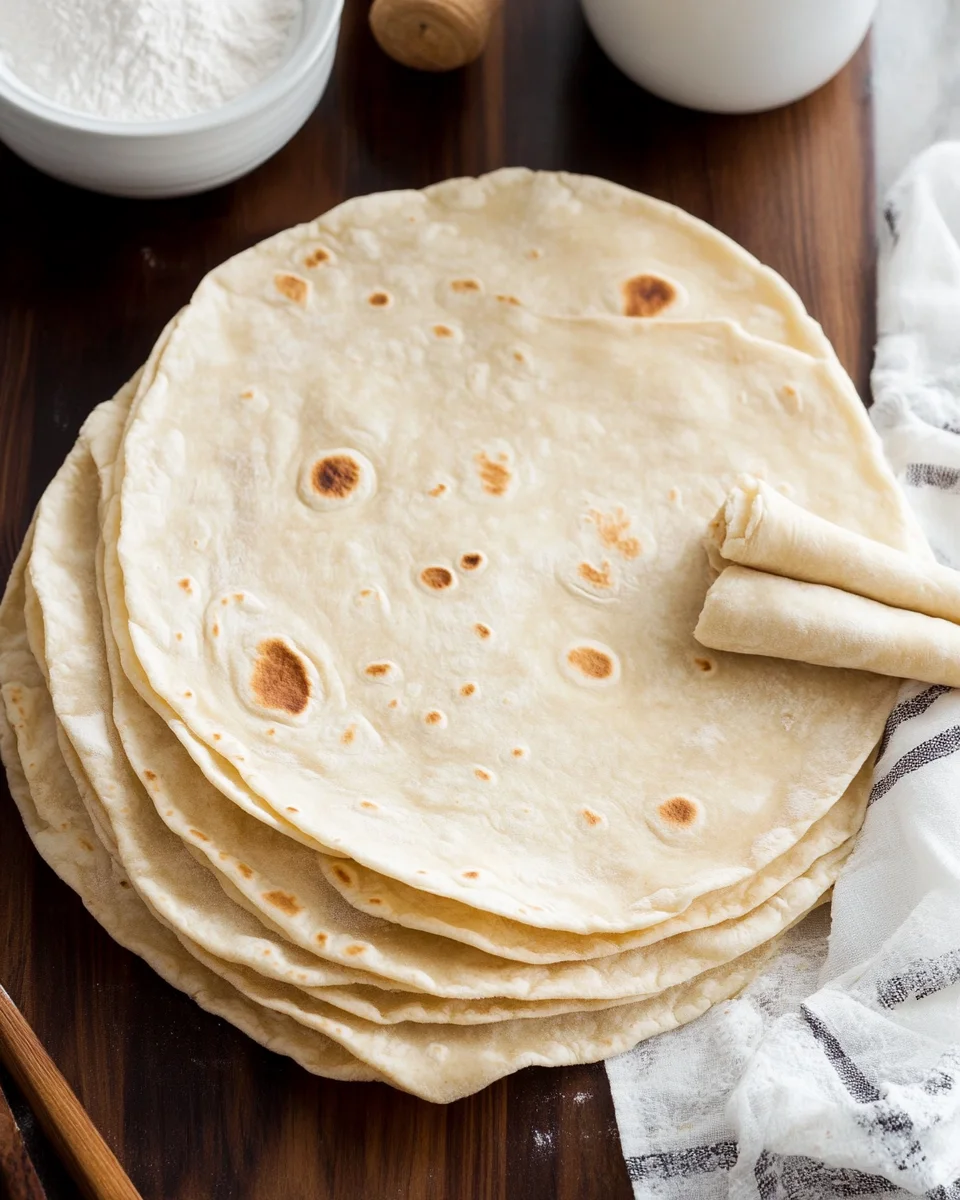Homemade Flour Tortillas