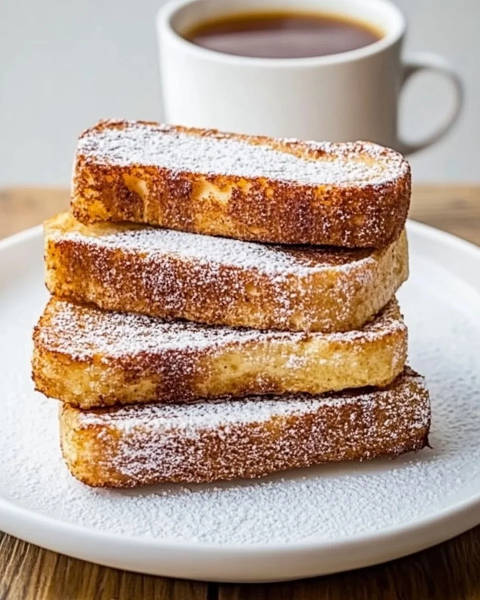 Homemade French Toast Sticks