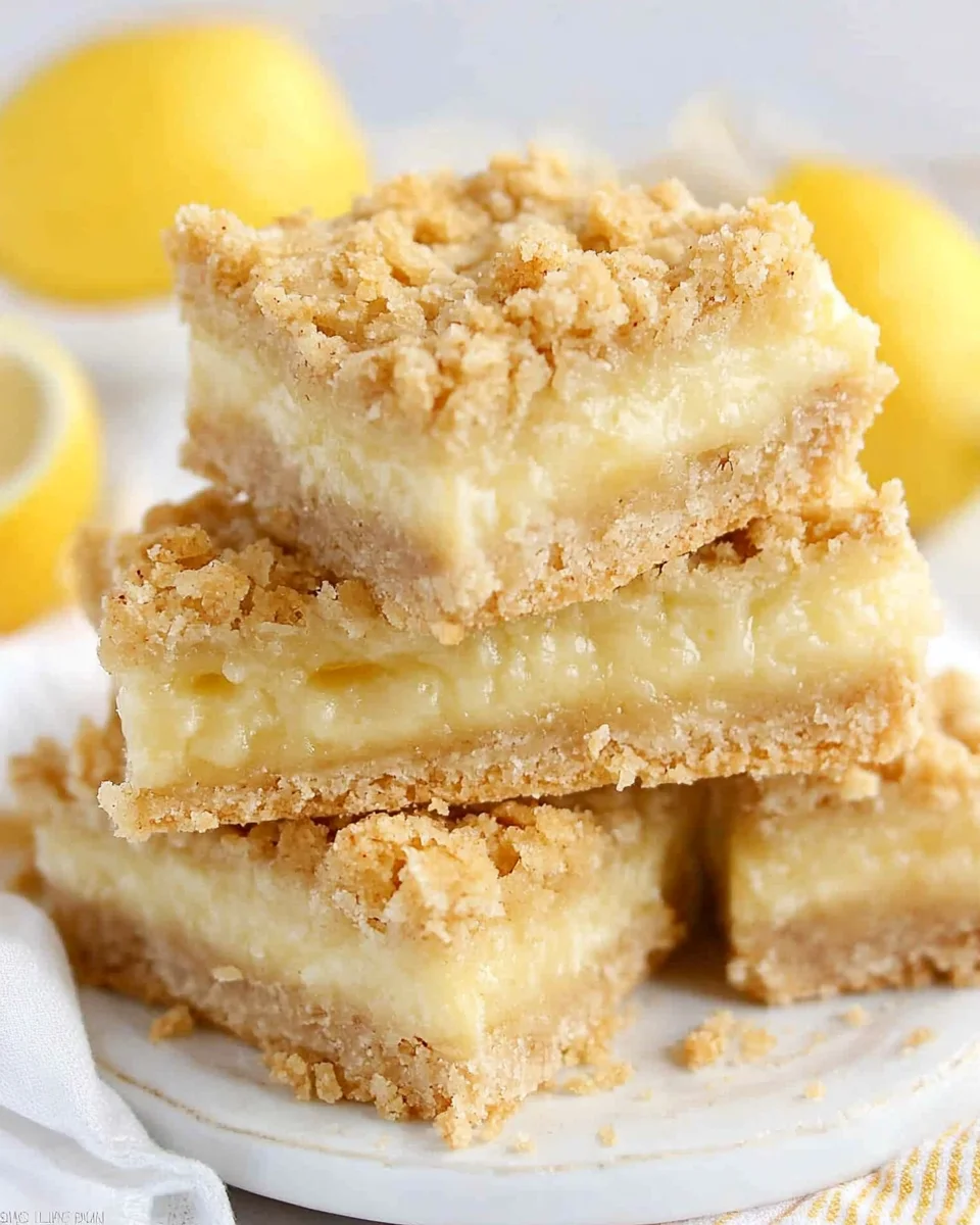 Homemade Lemon Crumb Bars