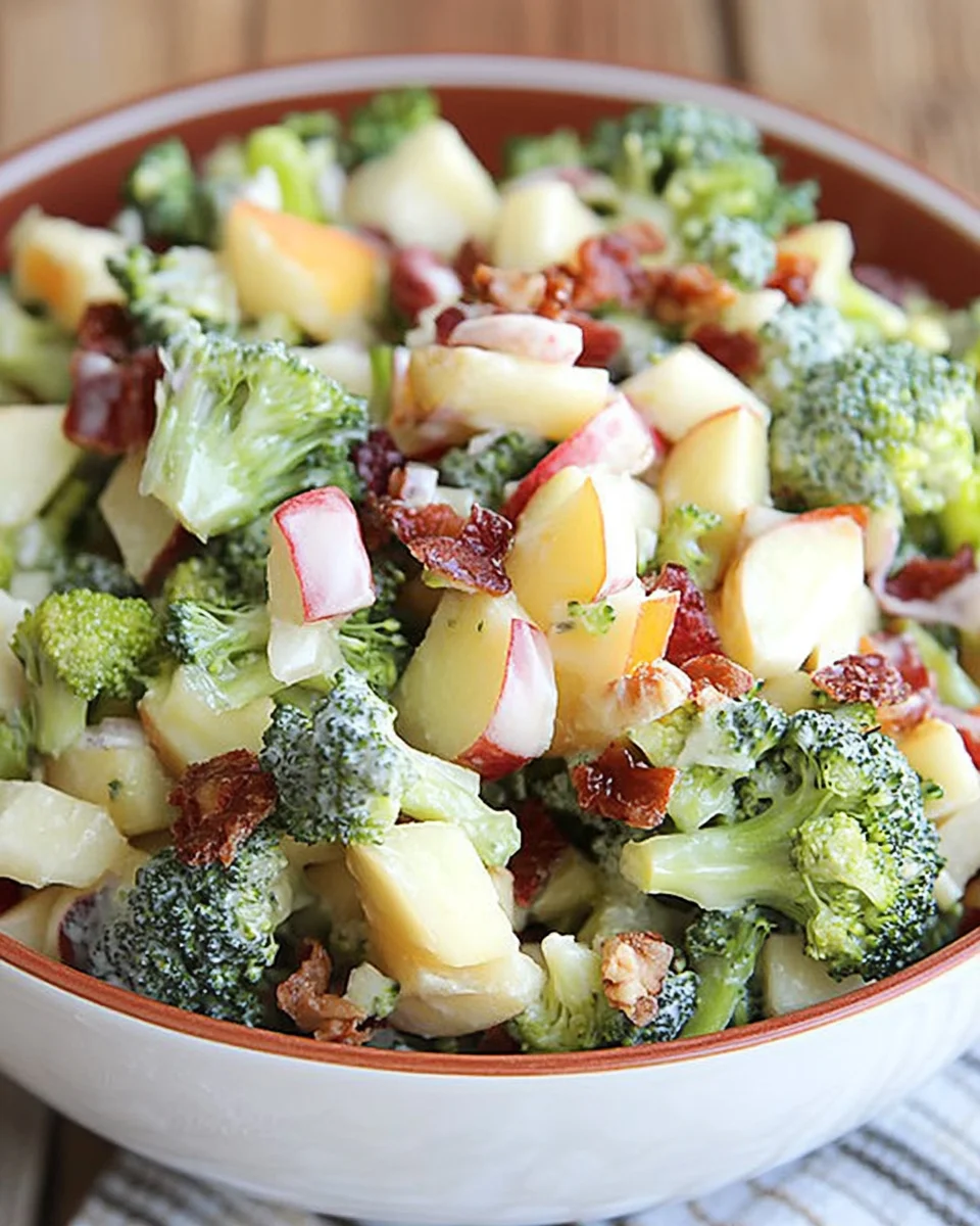 Honeycrisp Apple and Broccoli Salad