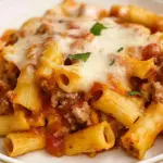 Italian Sausage Baked Ziti