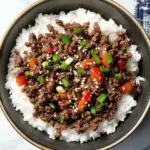 Korean Ground Beef Bowl