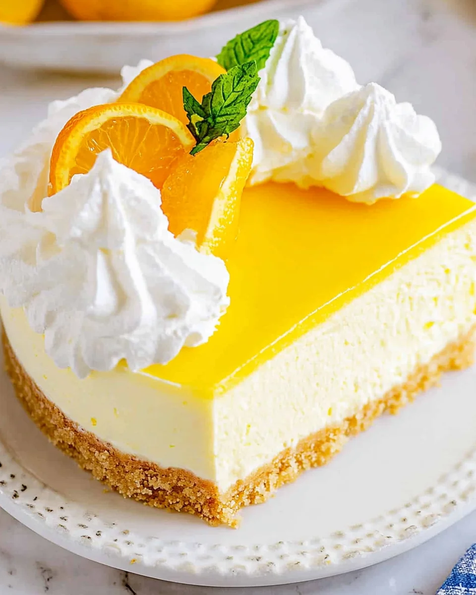 Lemon Cheesecake