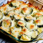 Low-Carb Easy Cheesy Zucchini Bake