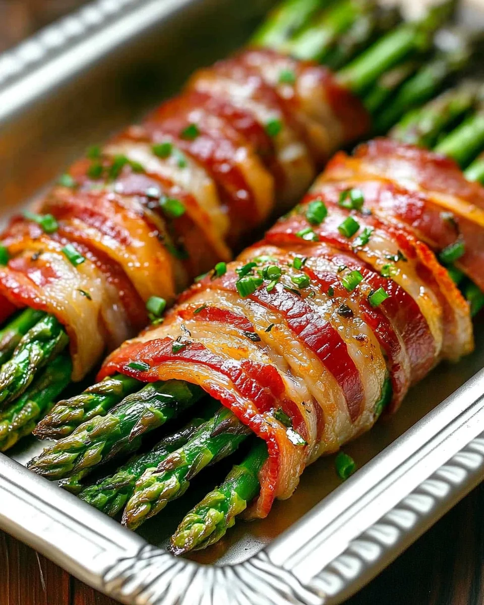 Low Carb Bacon Wrapped Asparagus
